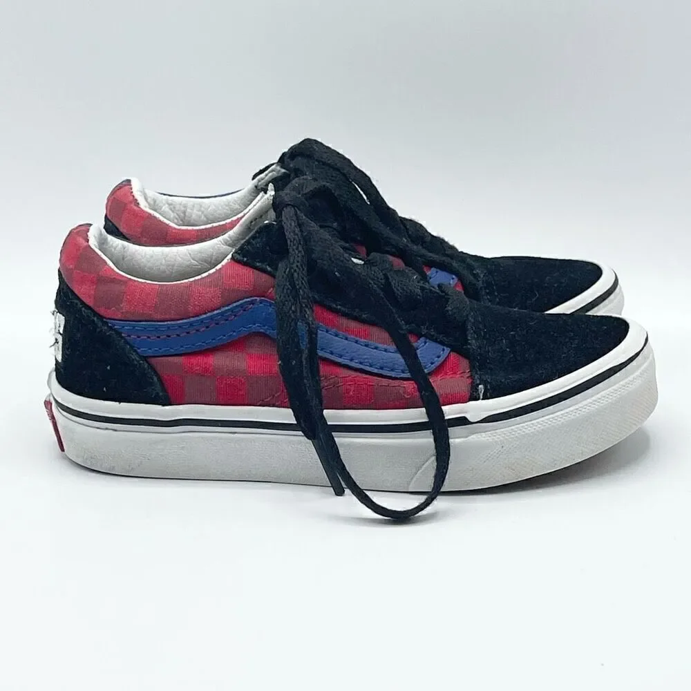 Vans Color Block Lace Up Sneakers - Kids US 11.5